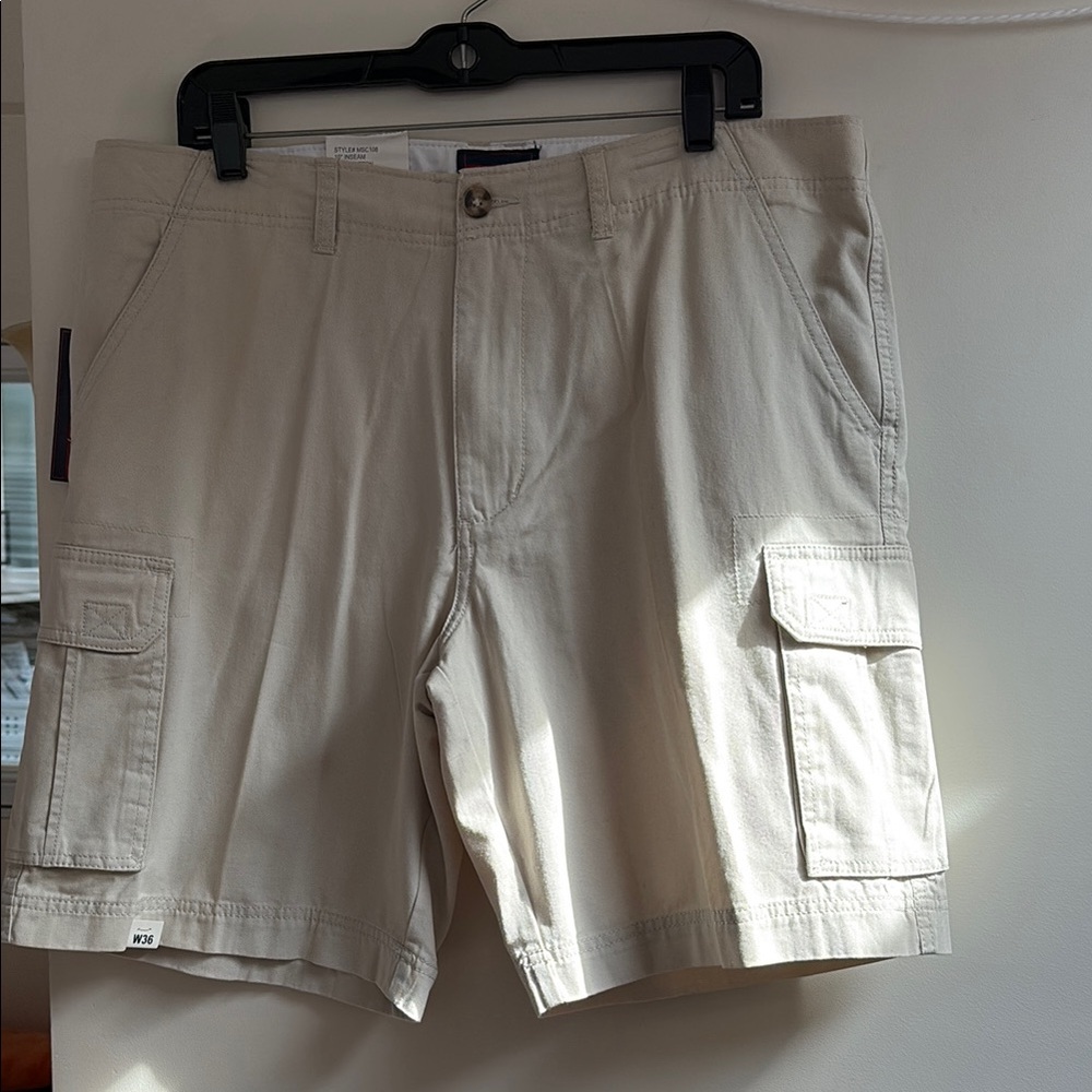 Men's Tan Cargo Shorts Architect
